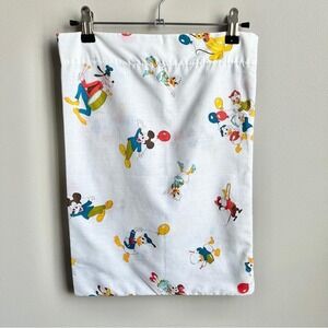 Vintage Disney Pillowcase Mickey Mouse Donald Duck Goofy Kids Nursery Americana